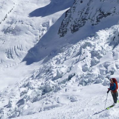 Backcountry Adventure Guides Chamonix adventure week. photo by Ian Nicholson