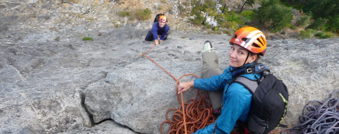 Intro to Multipitch Rock Climbing in Washington
