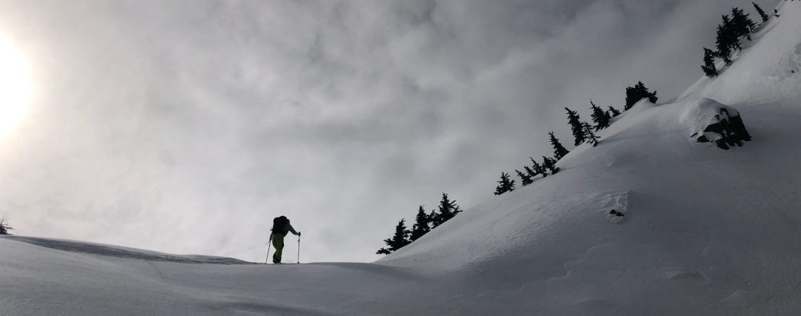High above Snoqualmie Pass