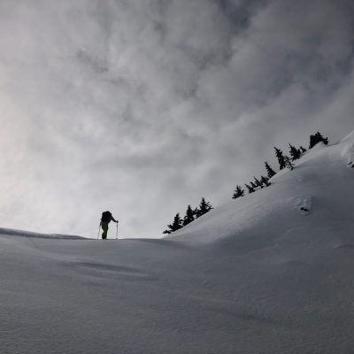 High above Snoqualmie Pass